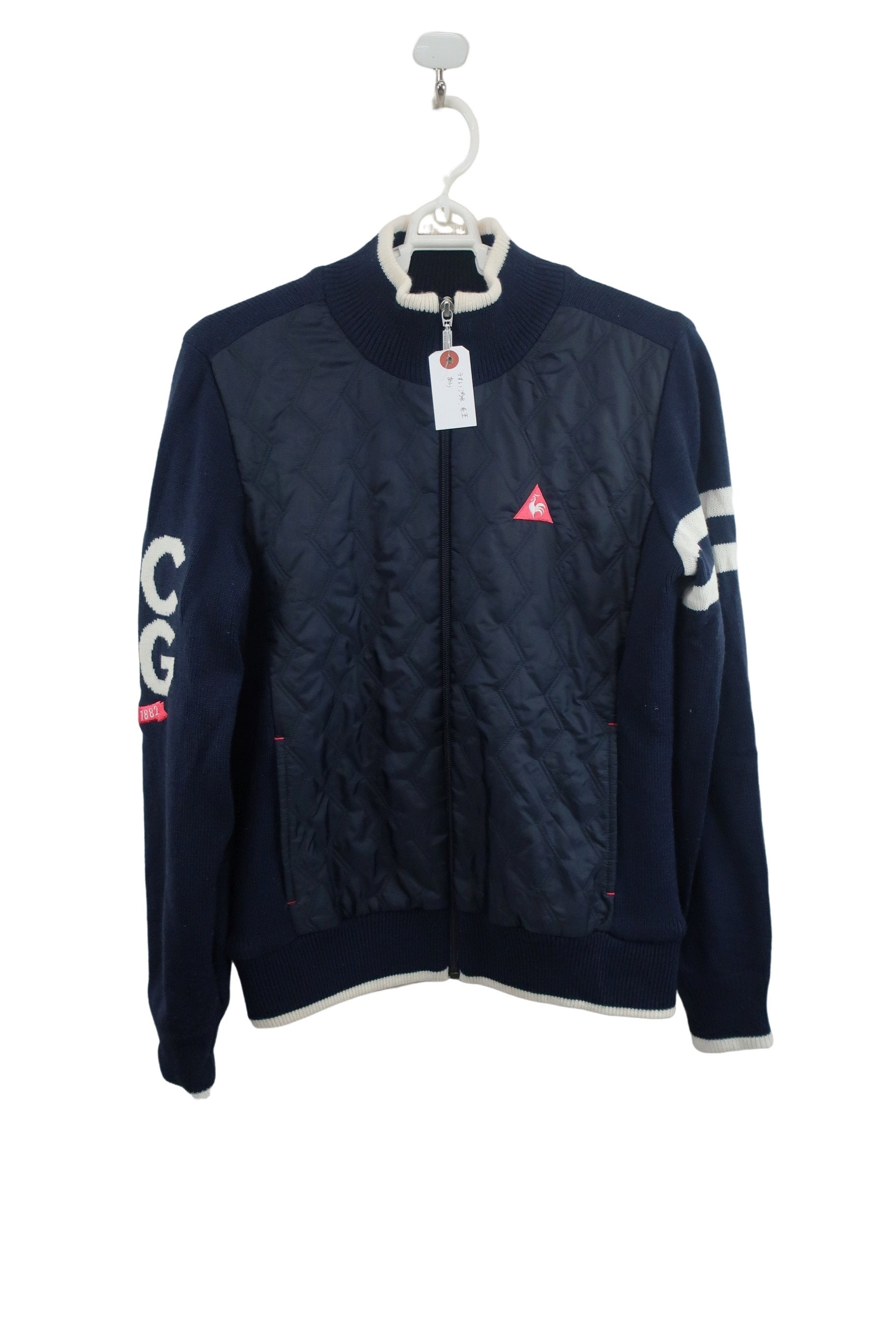 le coq sportif(ルコックスポルティフ) フルジップブルゾン ネイビー レディース M B-1