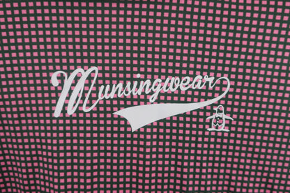 Munsingwear(マンシングウェア) ウィンドブレーカー ピンクチェック レディース L A-6