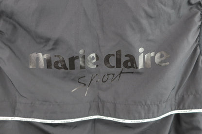 marie claire sport(マリ・クレール・スポーツ) フルジップベスト 黒 レディース M B-5
