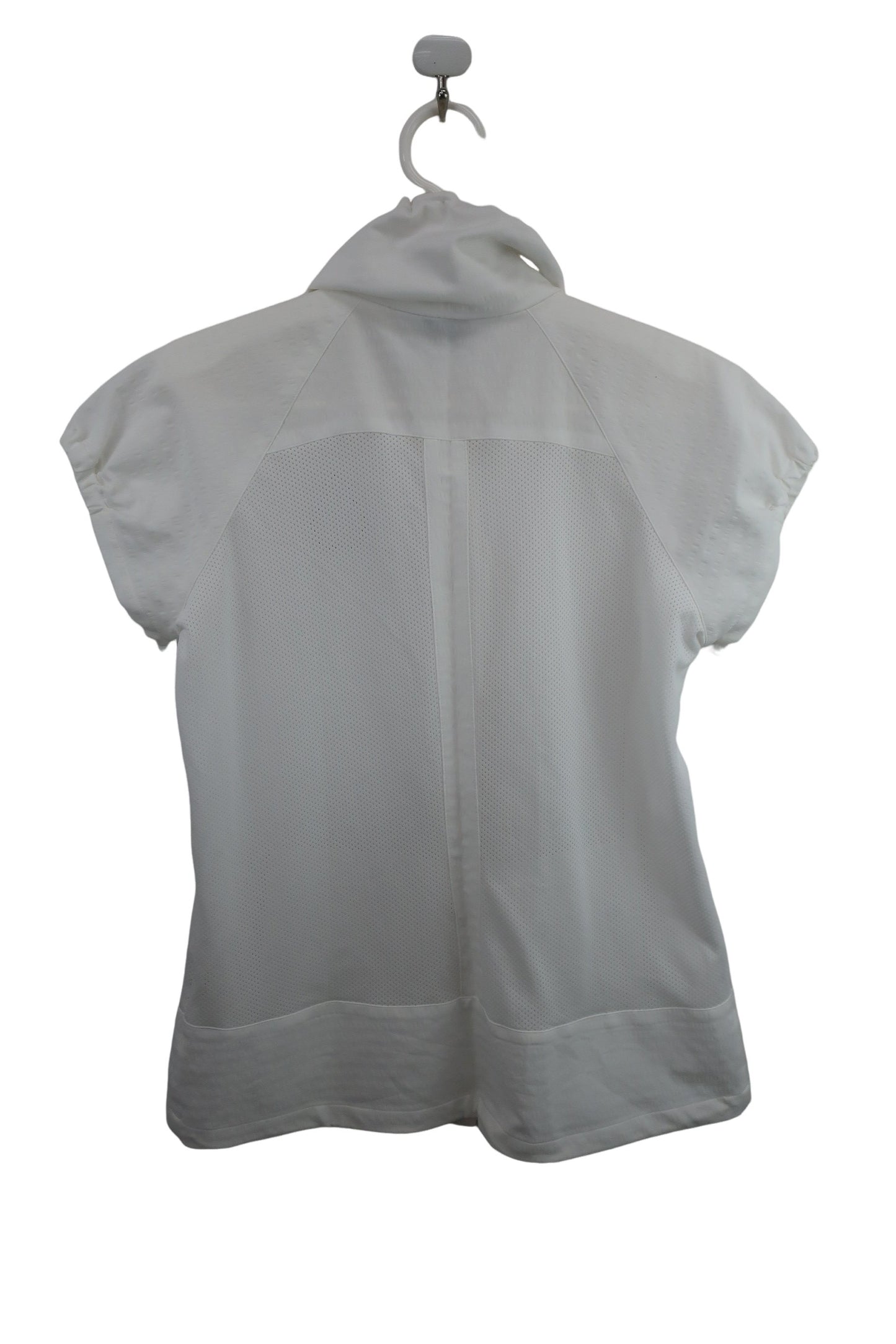 Munsingwear(マンシングウェア) 半袖ブルゾン 白 レディース M A-6