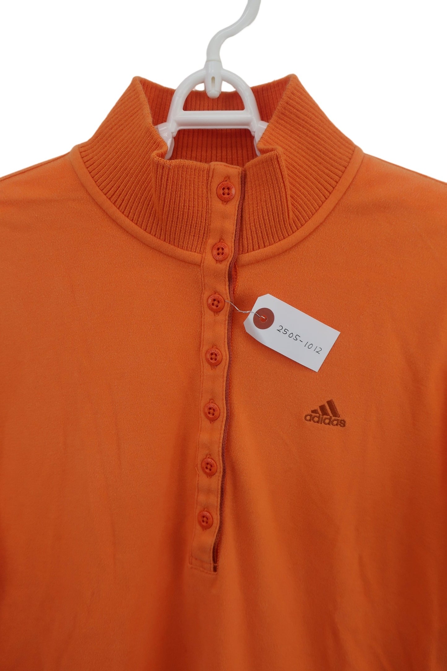 adidas(アディダス) フリースシャツ オレンジ レディース M B-3