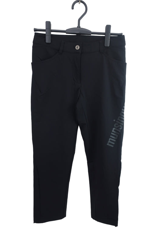 Munsingwear(マンシングウェア) パンツ 黒 レディース 7 A-1