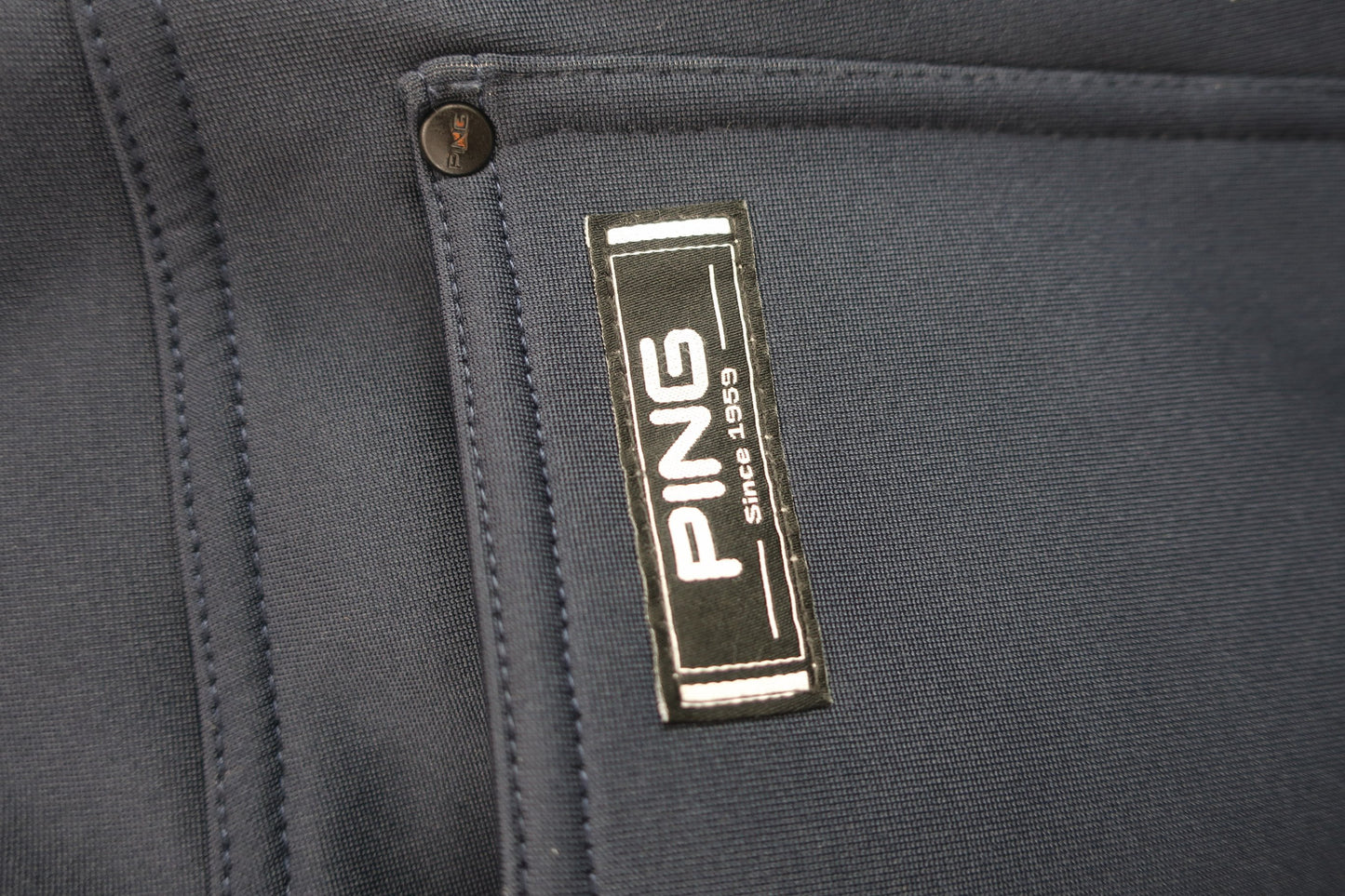 PING(ピン) 裏起毛パンツ ネイビー レディース S B-6