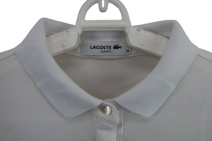 LACOSTE(ラコステ) 半袖ポロシャツ 白 レディース 38 A-3