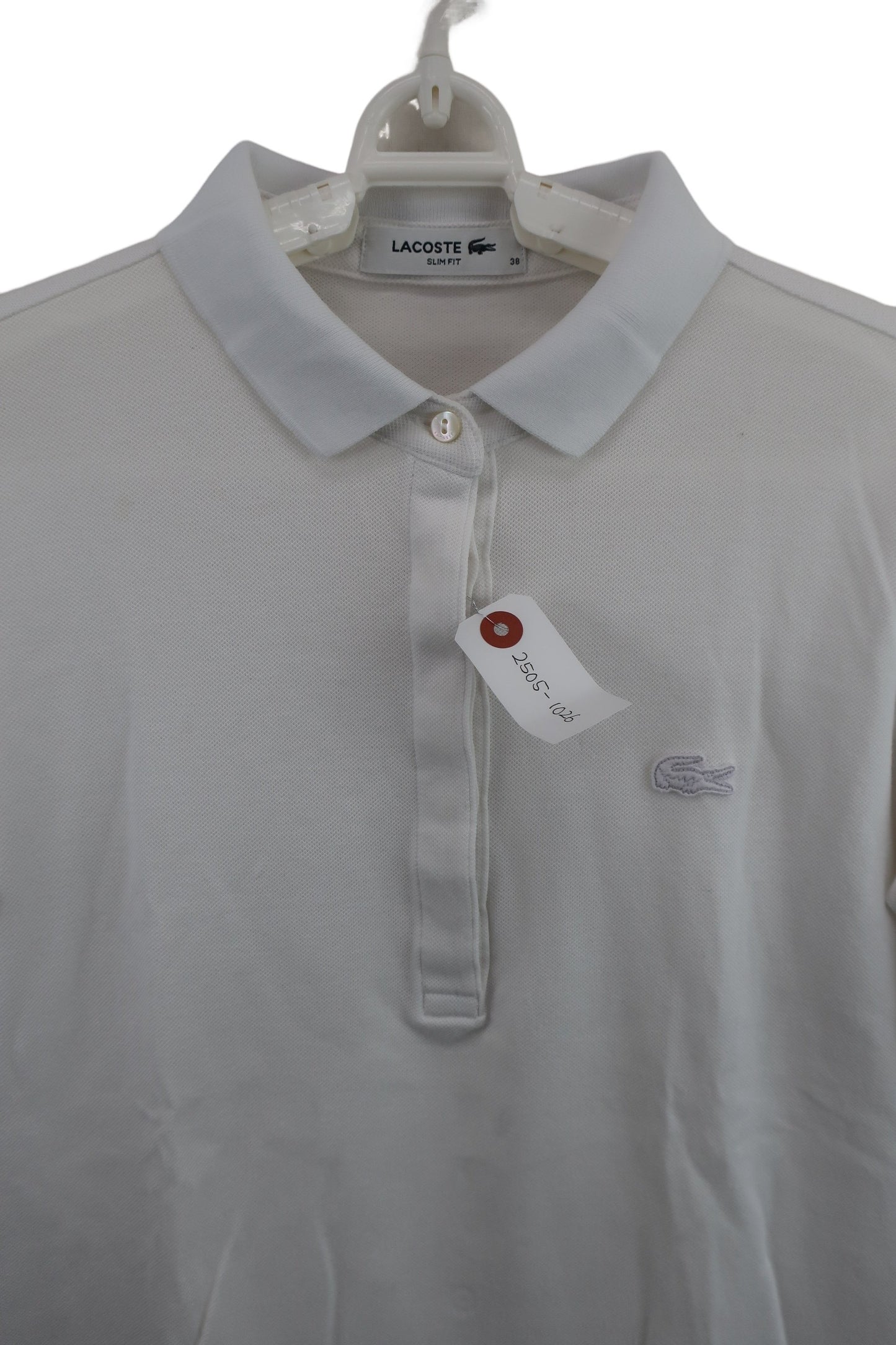 LACOSTE(ラコステ) 半袖ポロシャツ 白 レディース 38 A-4