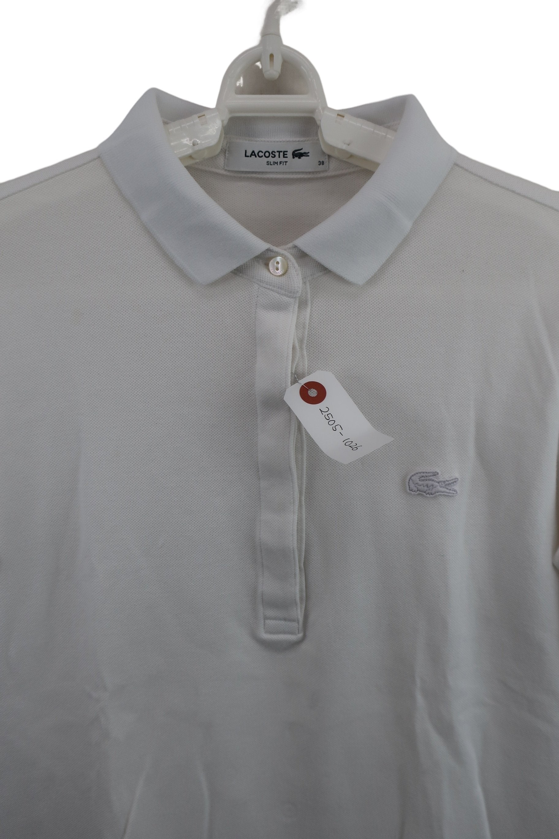 LACOSTE(ラコステ) 半袖ポロシャツ 白 レディース 38 A-4