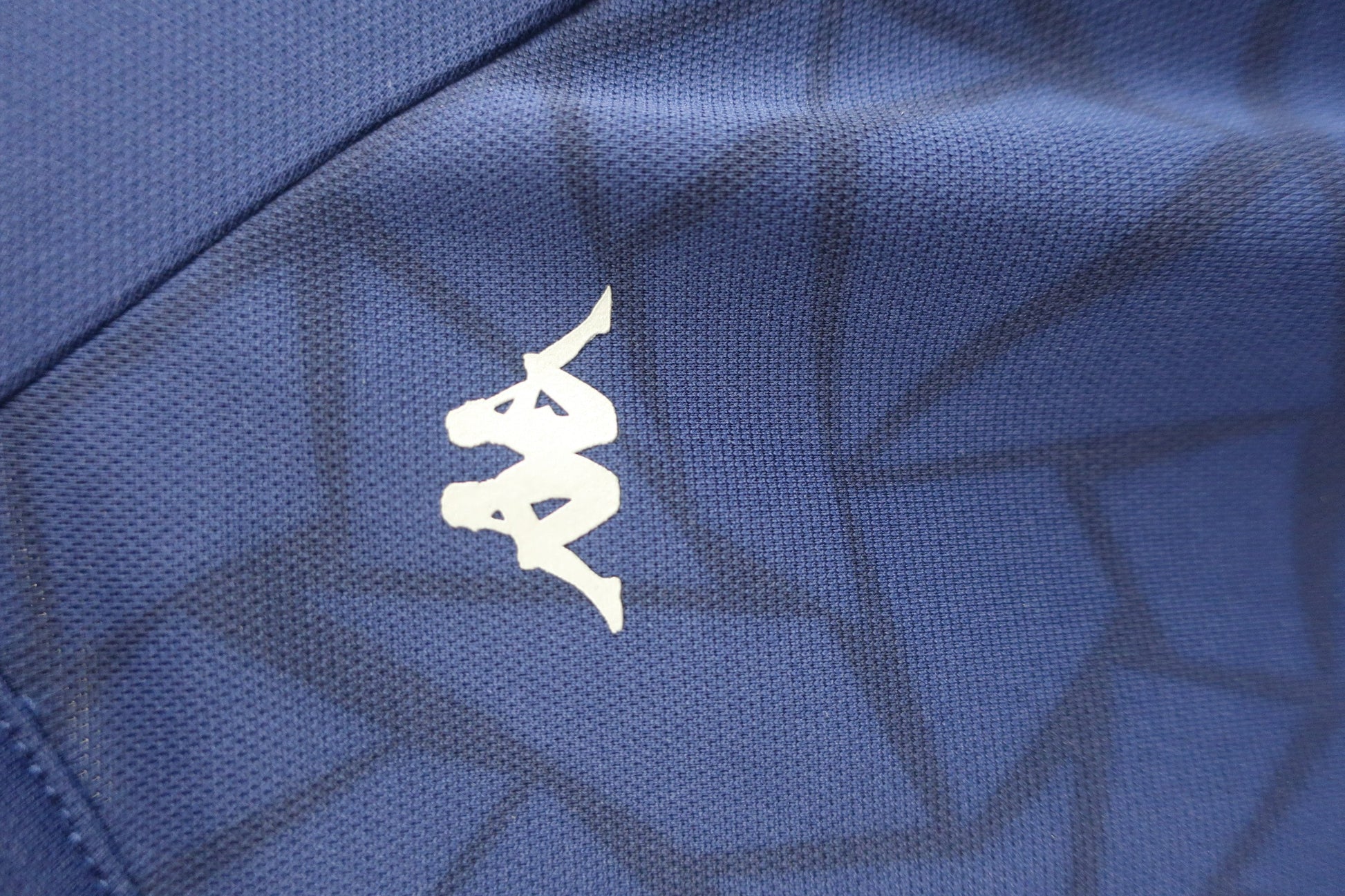 Kappa(カッパ) ハーフジップ半袖シャツ ネイビー レディース M B-2