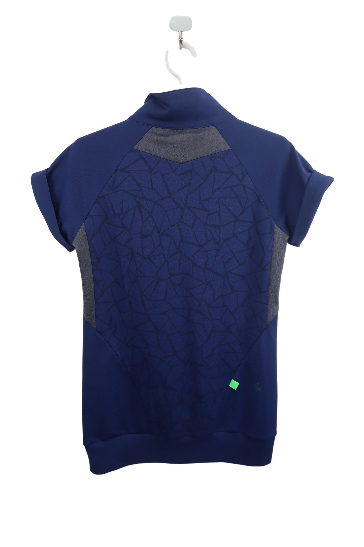 Kappa(カッパ) ハーフジップ半袖シャツ ネイビー レディース M B-6