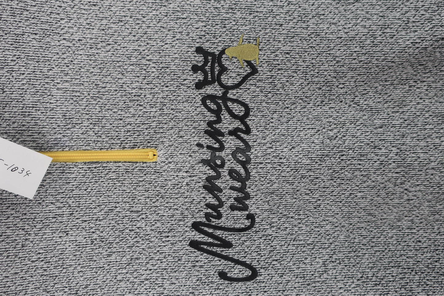 Munsingwear(マンシングウェア) ハーフジップセーター グレー レディース M B-2