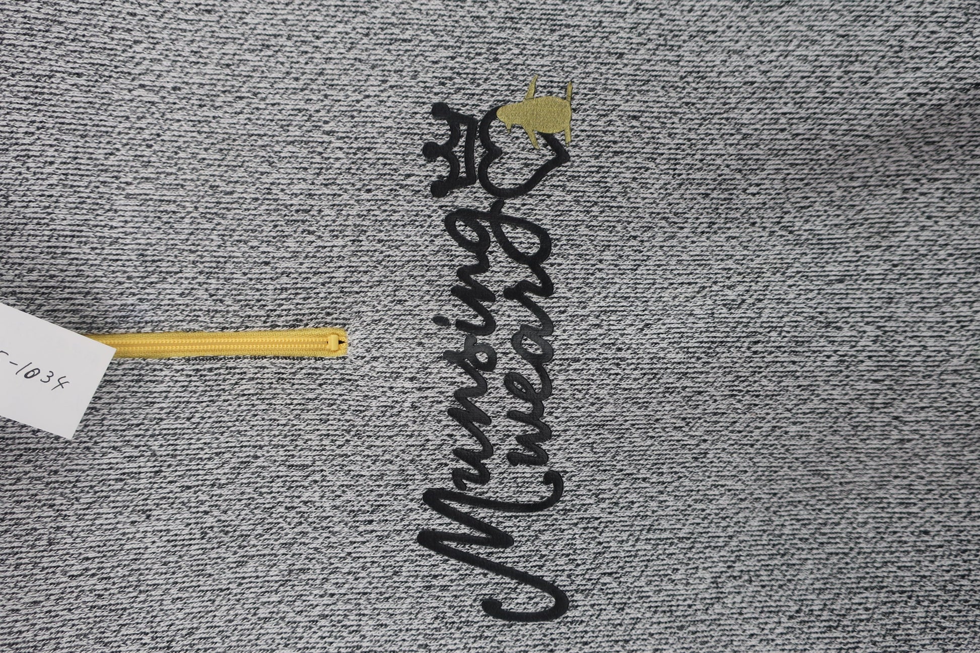 Munsingwear(マンシングウェア) ハーフジップセーター グレー レディース M B-2