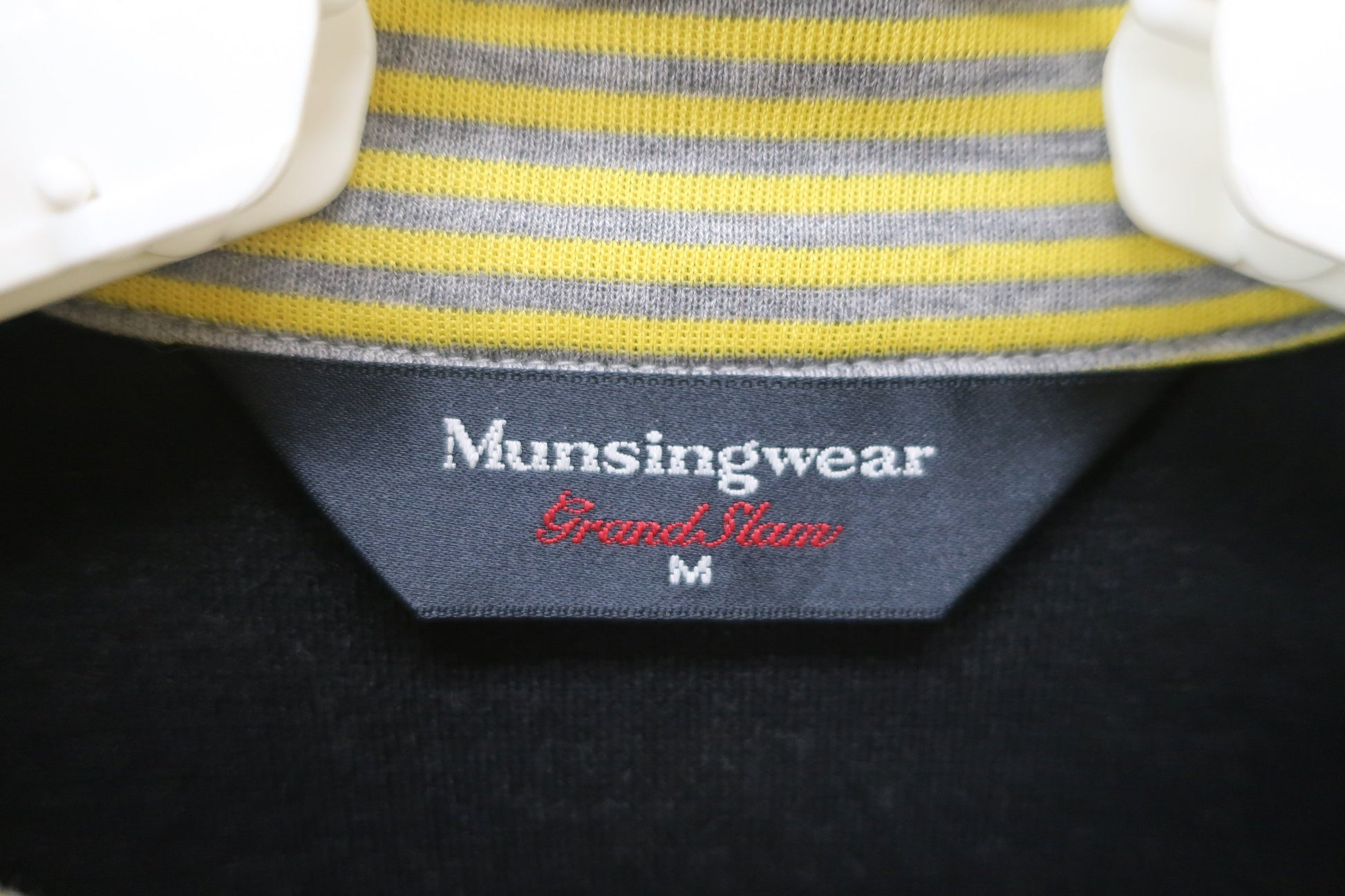 Munsingwear(マンシングウェア) ハーフジップセーター グレー レディース M B-3