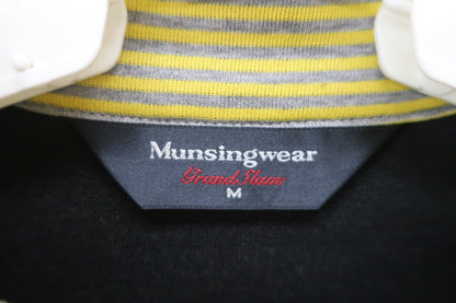 Munsingwear(マンシングウェア) ハーフジップセーター グレー レディース M B-3
