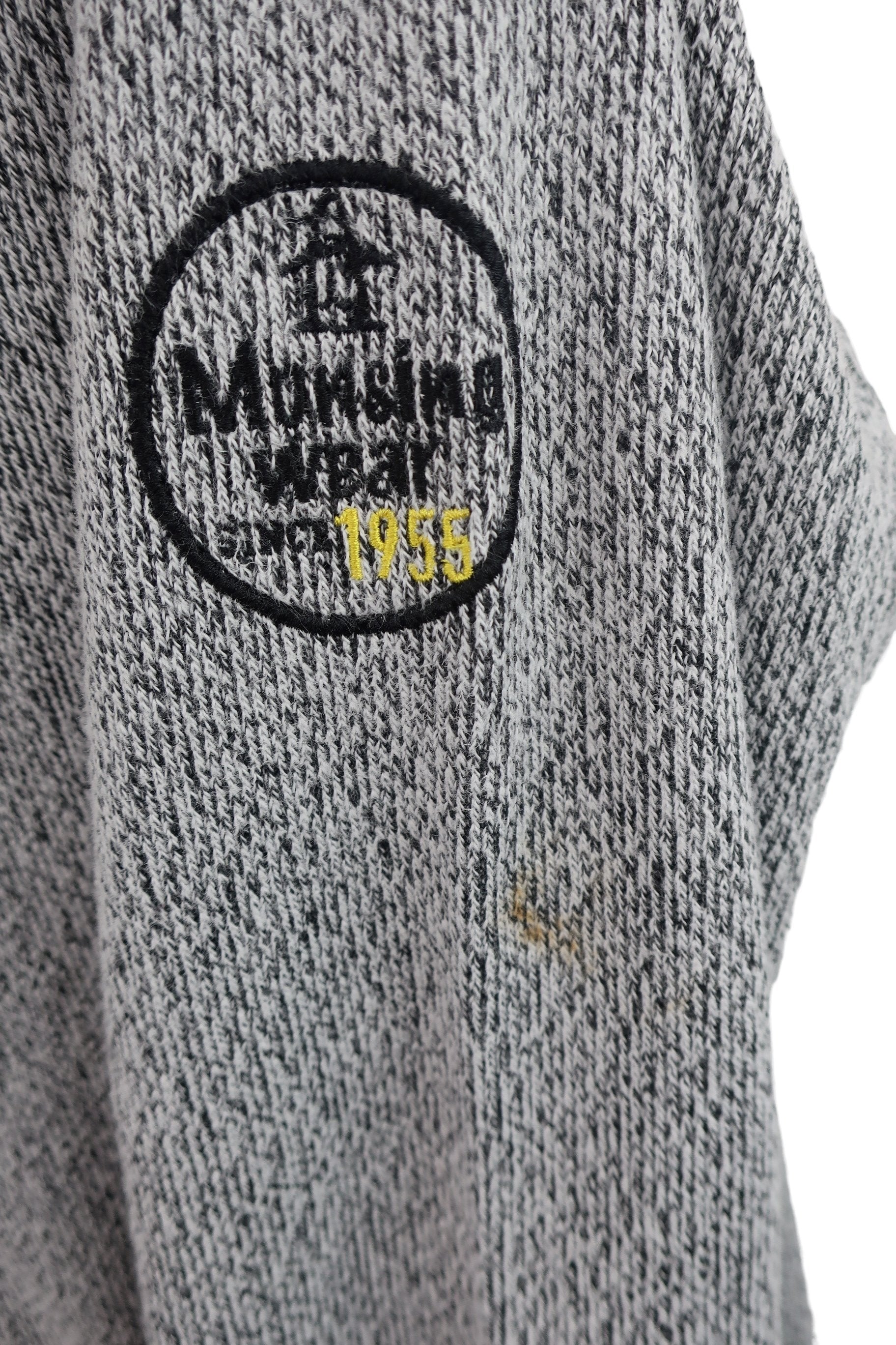 Munsingwear(マンシングウェア) ハーフジップセーター グレー レディース M B-5