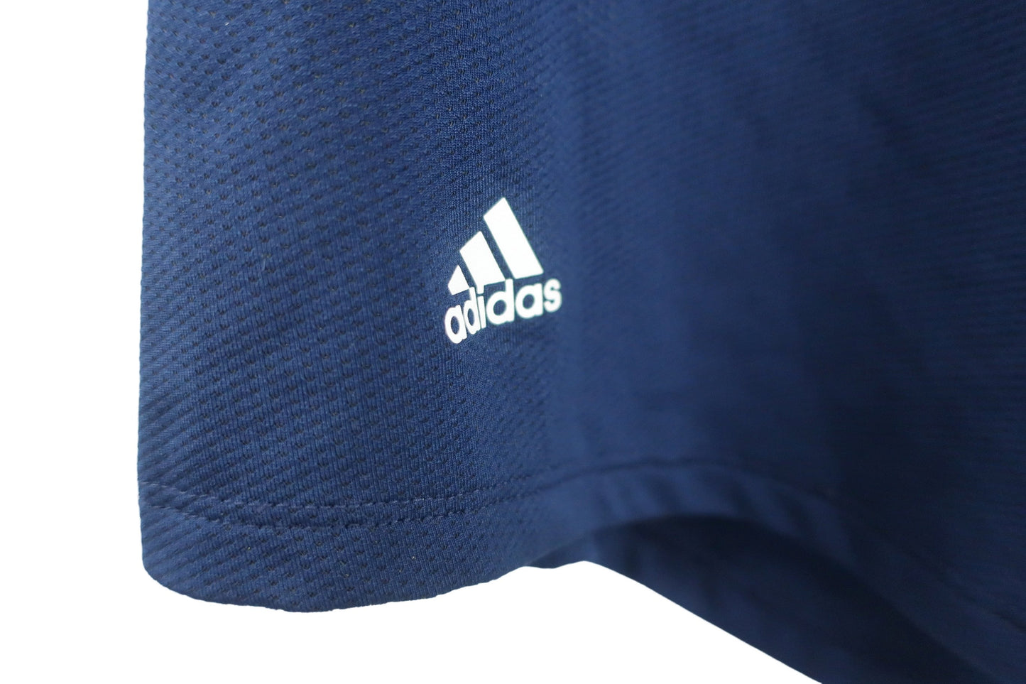 adidas(アディダス) ノースリーブポロシャツ ネイビー白 レディース M A-5