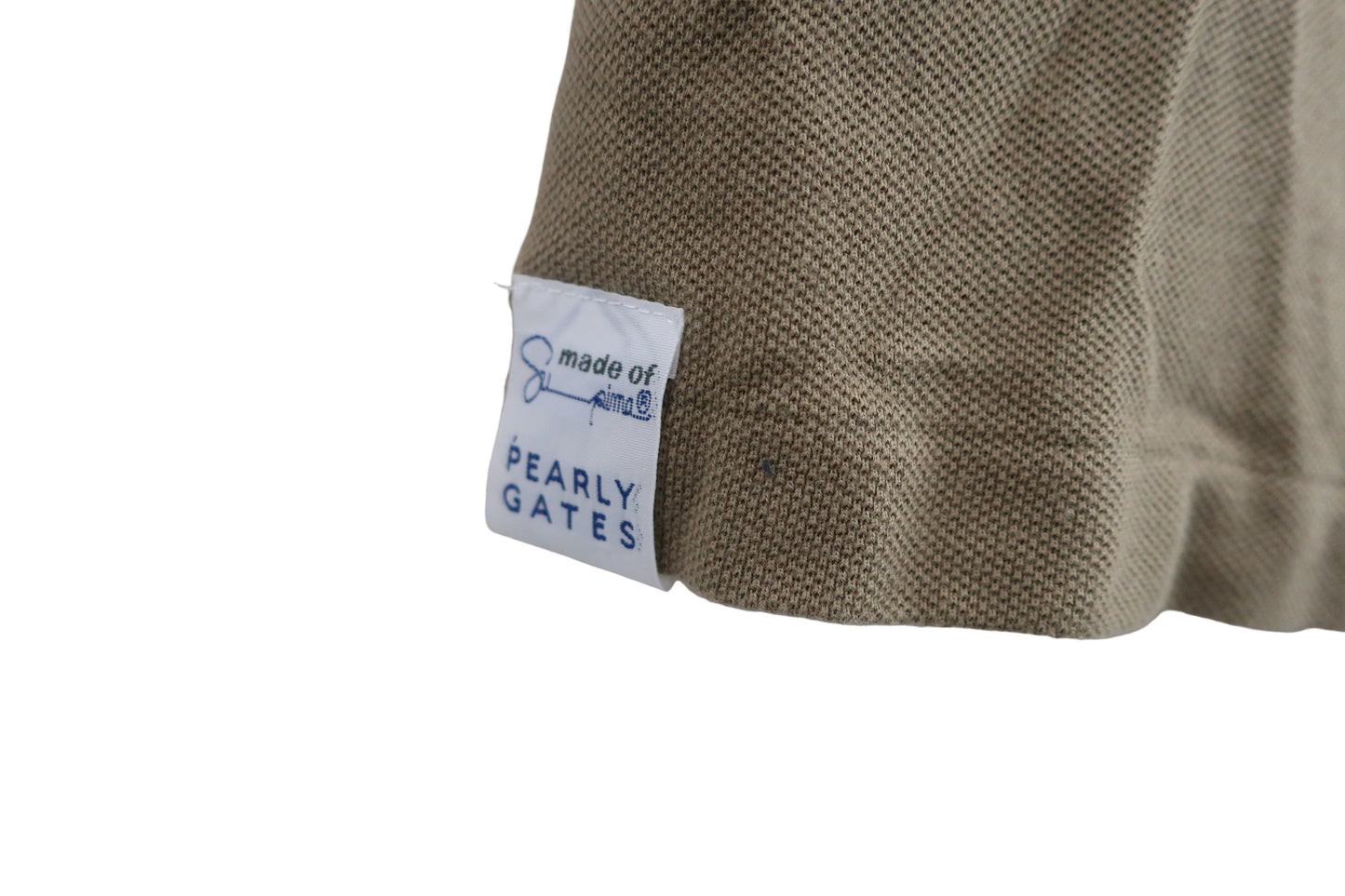 PEARLY GATES(パーリーゲイツ) ポロシャツ 黄土色 レディース 1 055-960700 B-5