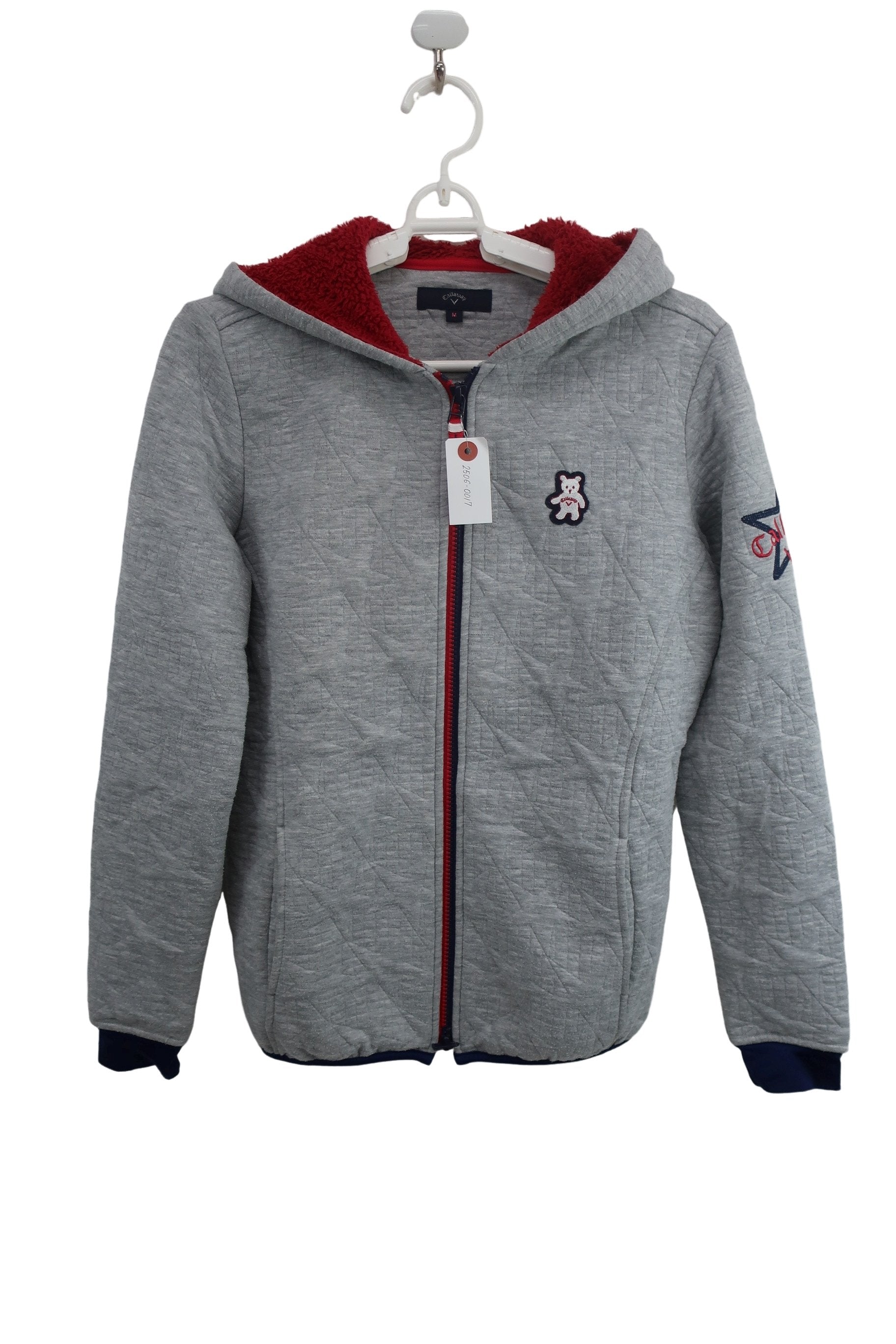 Callaway(キャロウェイ) キルティングパーカー グレー レディース M 241-258856 B-1