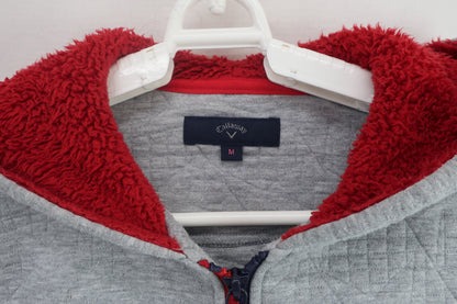 Callaway(キャロウェイ) キルティングパーカー グレー レディース M 241-258856 B-2