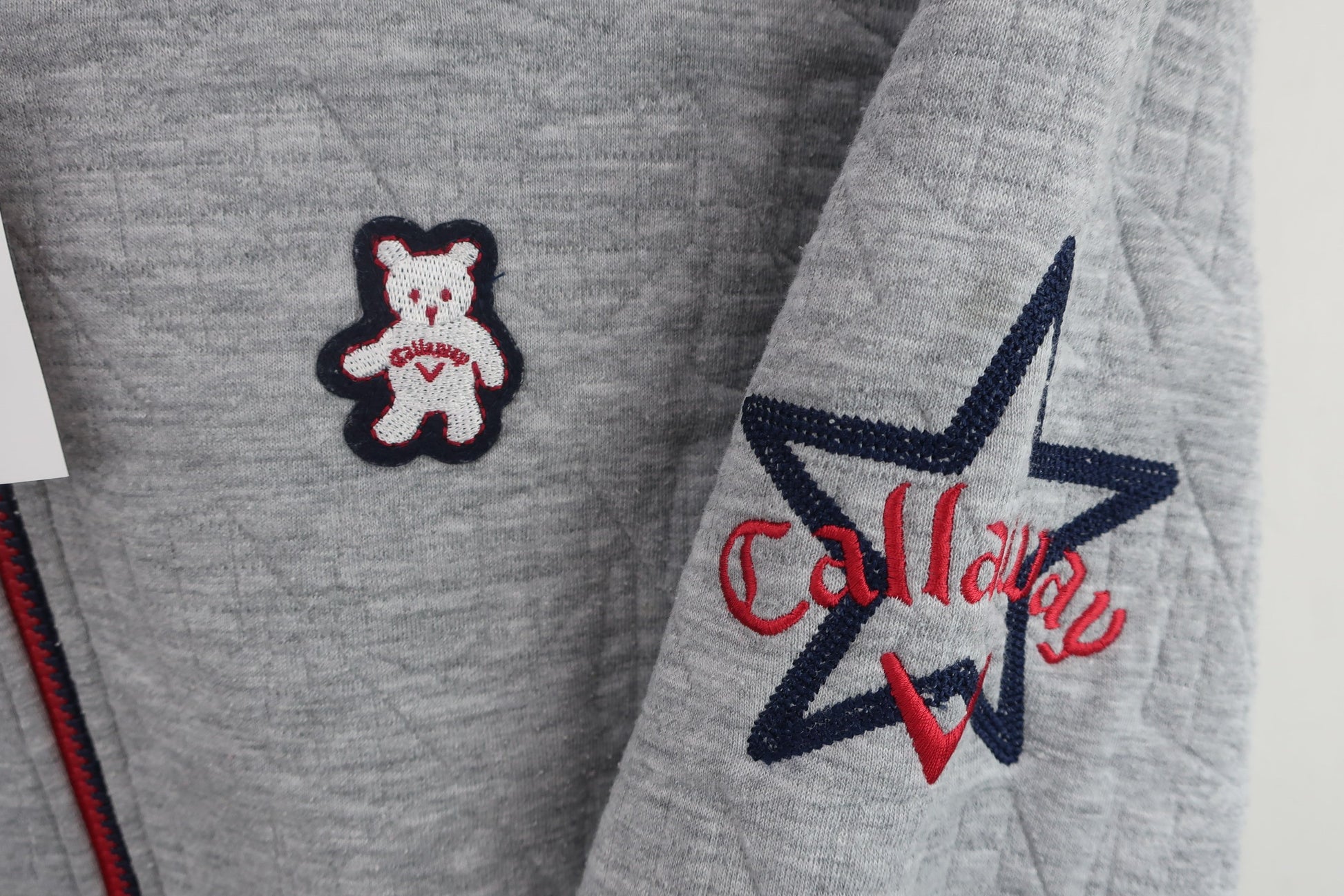 Callaway(キャロウェイ) キルティングパーカー グレー レディース M 241-258856 B-3