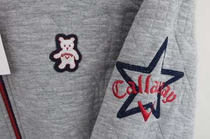 Callaway(キャロウェイ) キルティングパーカー グレー レディース M 241-258856 B-3