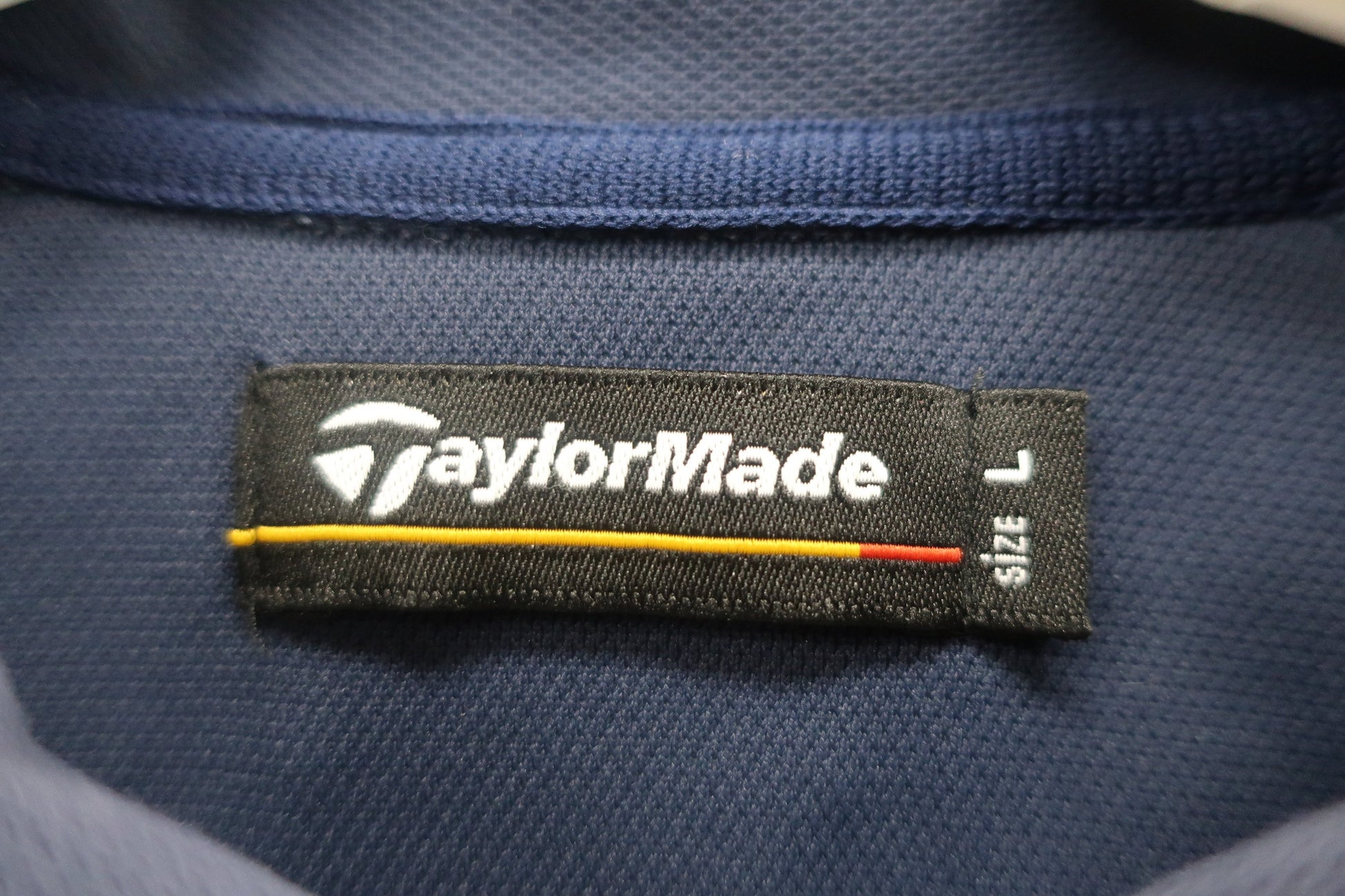 TaylorMade(テーラーメイド) 半袖ハーフジップシャツ ネイビー メンズ L C-3