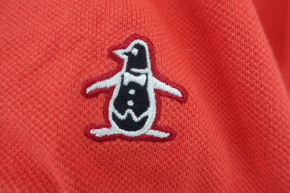 Munsingwear(マンシングウェア) 半袖ポロシャツ 赤 メンズ L B-4