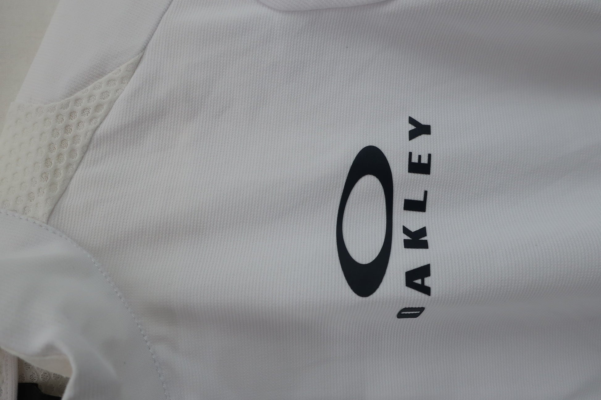 OAKLEY(オークリー) 半袖ポロシャツ 白 メンズ M A-2