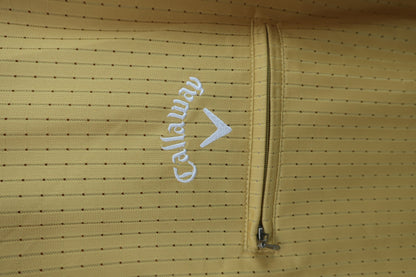 Callaway(キャロウェイ) 半袖ハーフジップシャツ 黄色 メンズ L 245-210586 A-2