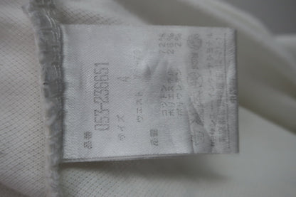 PEARLY GATES(パーリーゲイツ) 半袖ポロシャツ 白 メンズ 4 053-236651 B-7
