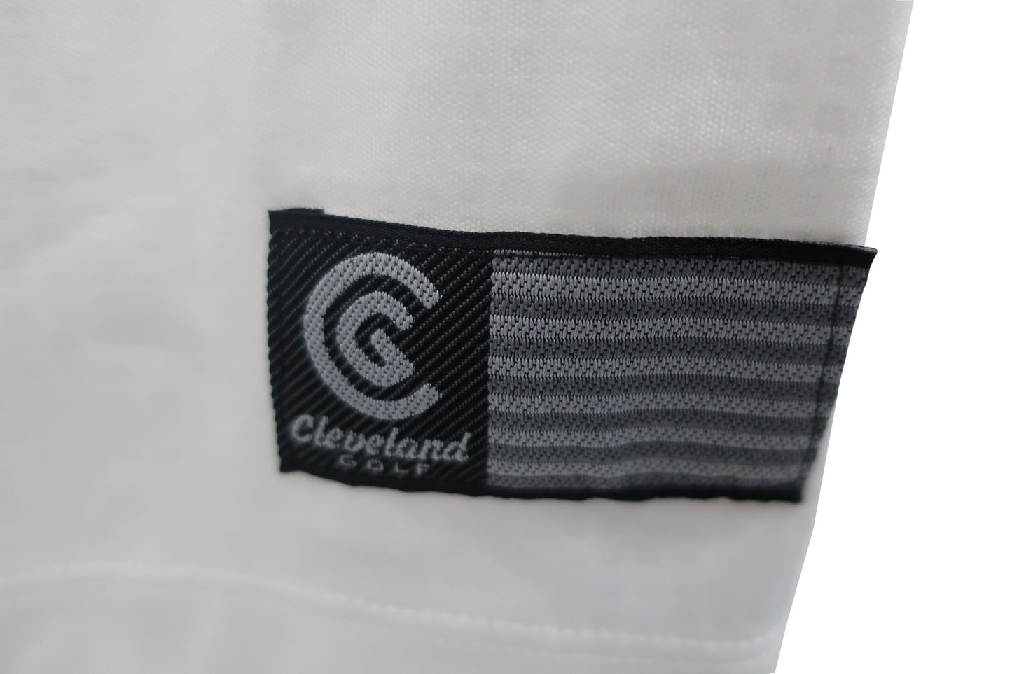 Cleveland GOLF(クリーブランドゴルフ) 半袖ポロシャツ 白 メンズ M A-5