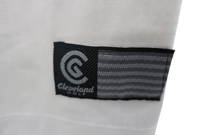 Cleveland GOLF(クリーブランドゴルフ) 半袖ポロシャツ 白 メンズ M A-5