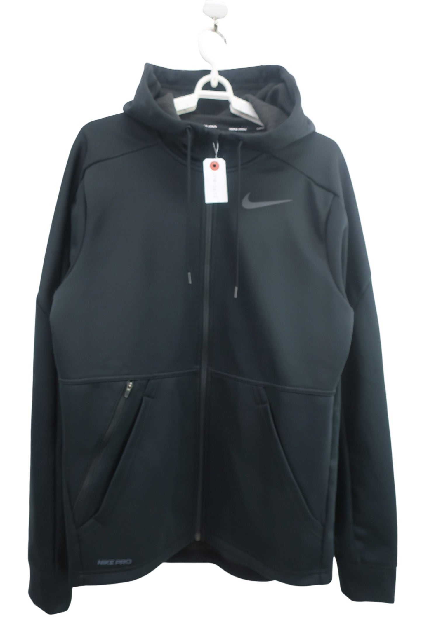 NIKE PRO 裏起毛フルジップパーカー 黒 メンズ M A-1