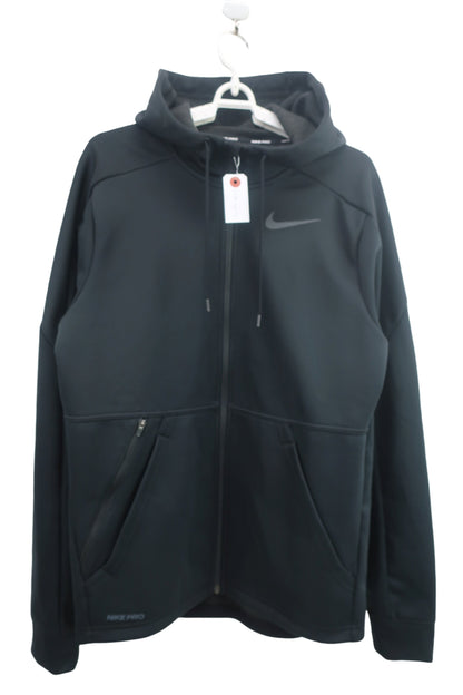 NIKE PRO 裏起毛フルジップパーカー 黒 メンズ M A-1