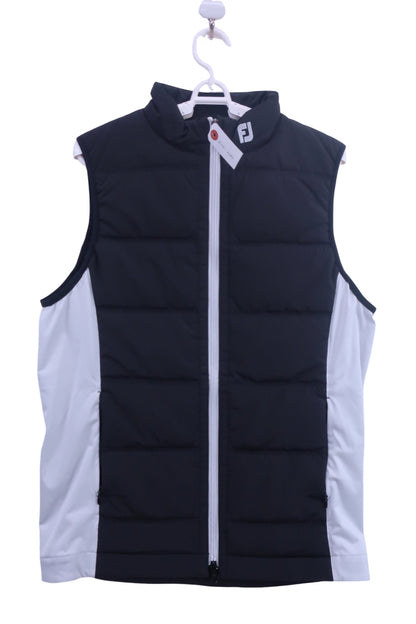 FOOTJOY(フットジョイ) フルジップベスト 黒 メンズ L A-1