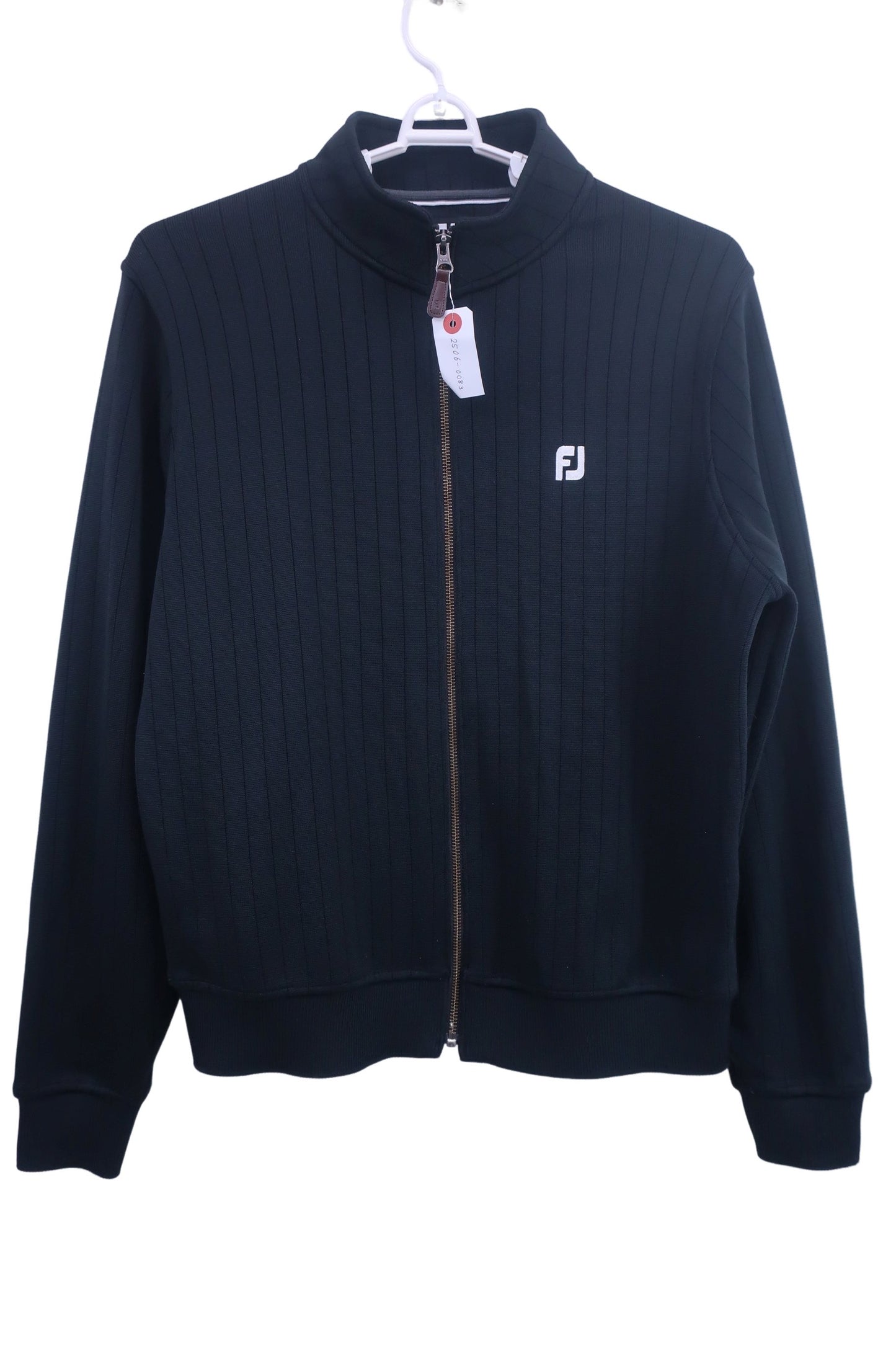 FOOTJOY(フットジョイ) フルジップニットブルゾン 黒 メンズ L A-1