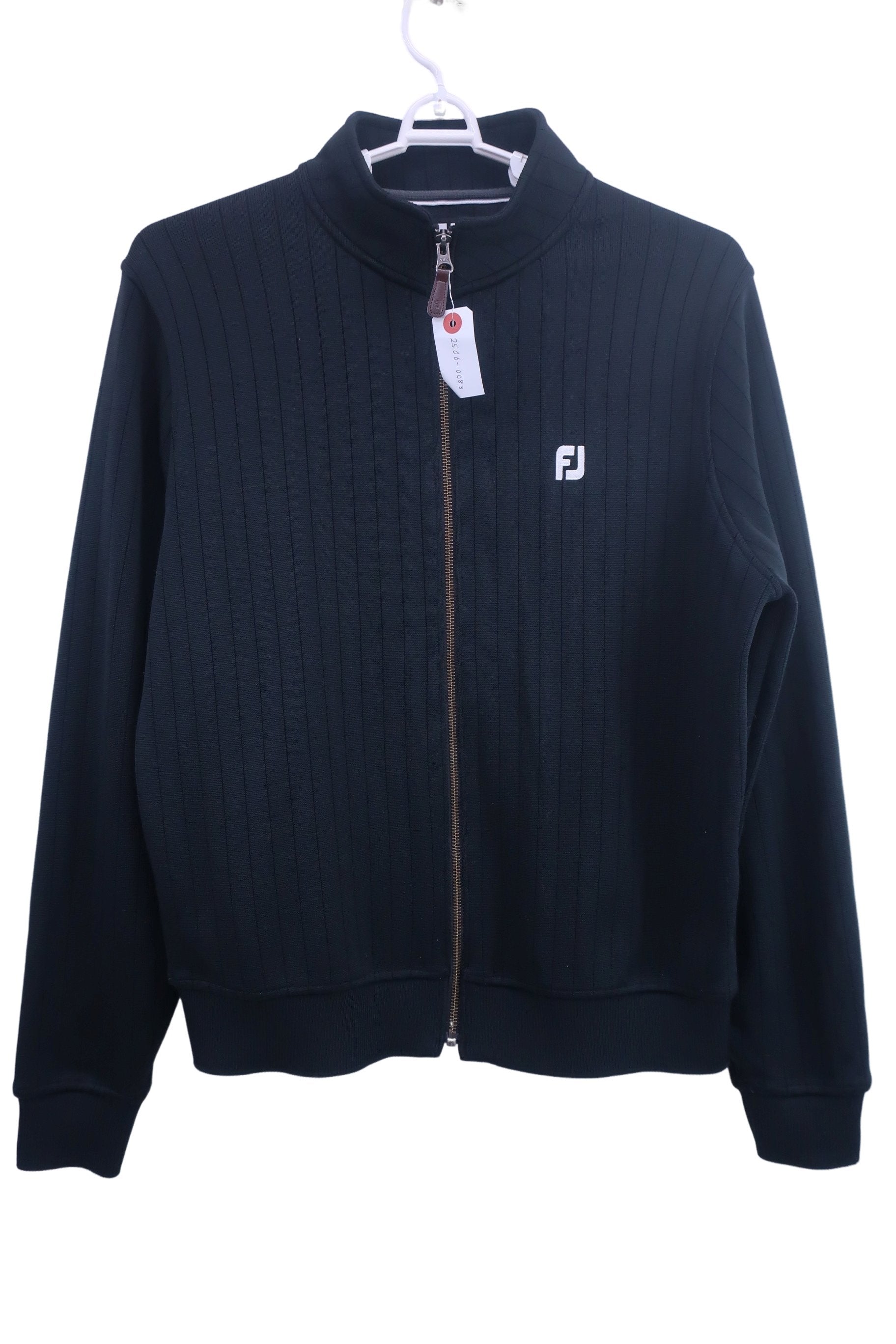 FOOTJOY(フットジョイ) フルジップニットブルゾン 黒 メンズ L A-1