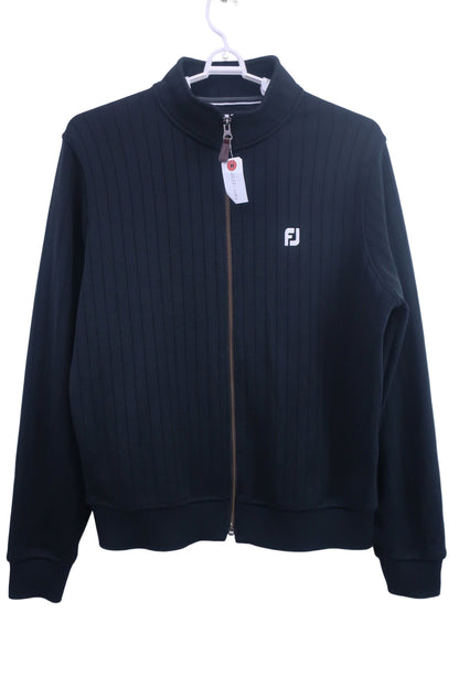 FOOTJOY(フットジョイ) フルジップニットブルゾン 黒 メンズ L A-1