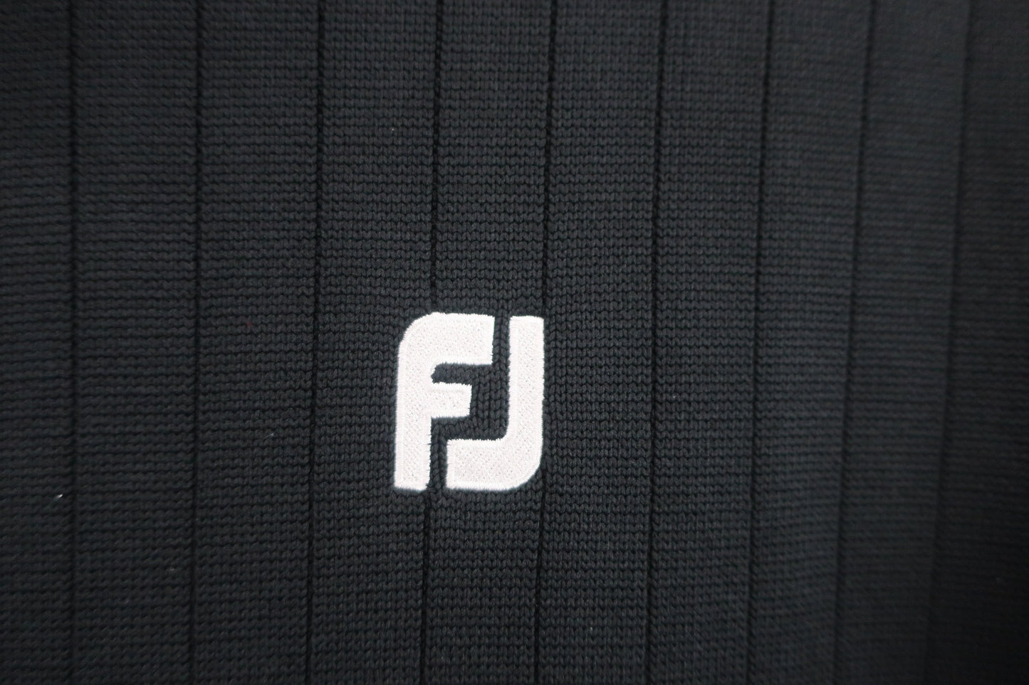FOOTJOY(フットジョイ) フルジップニットブルゾン 黒 メンズ L A-2