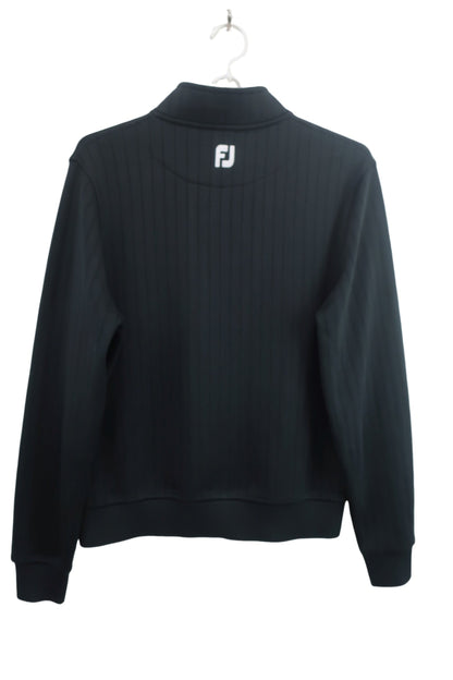 FOOTJOY(フットジョイ) フルジップニットブルゾン 黒 メンズ L A-5