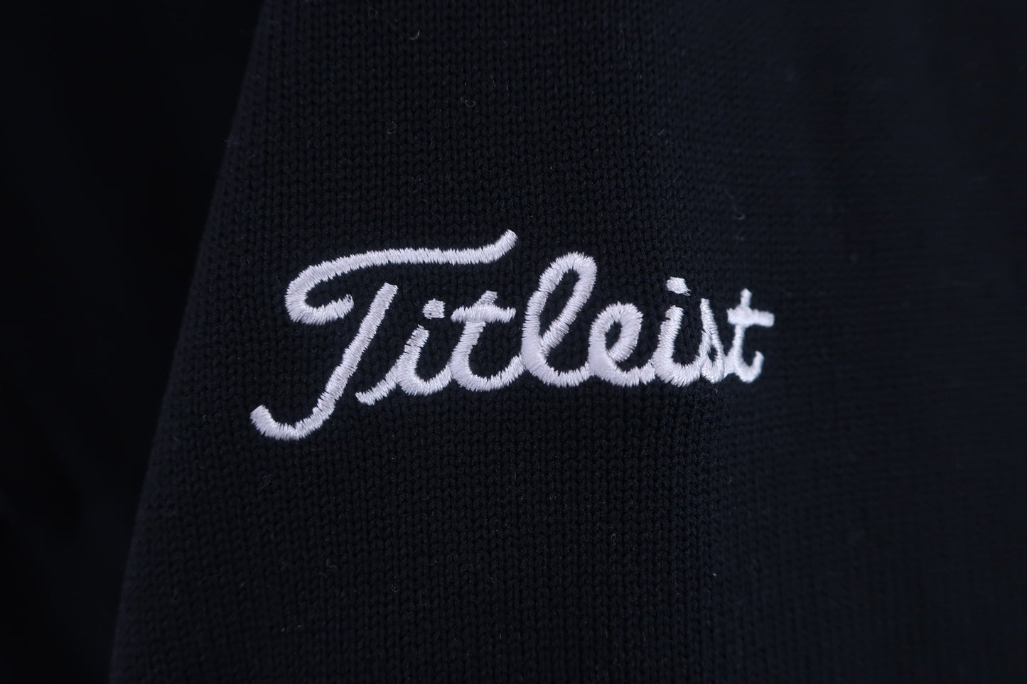 Titleist(タイトリスト) ハーフジップニットセーター 黒 メンズ LL A-4