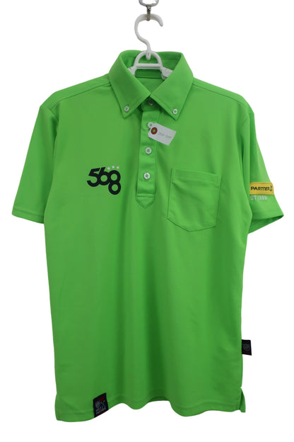 GOLF Partner(ゴルフパートナー) 半袖ポロシャツ 黄緑 メンズ S A-1