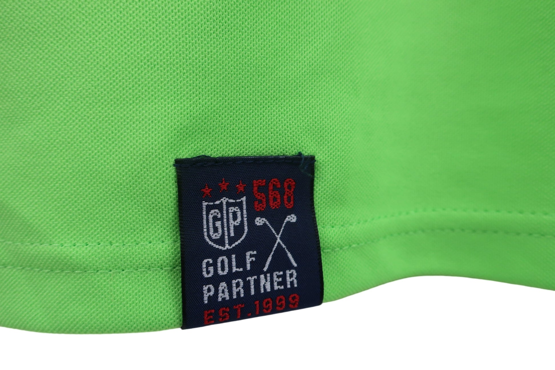 GOLF Partner(ゴルフパートナー) 半袖ポロシャツ 黄緑 メンズ S A-5