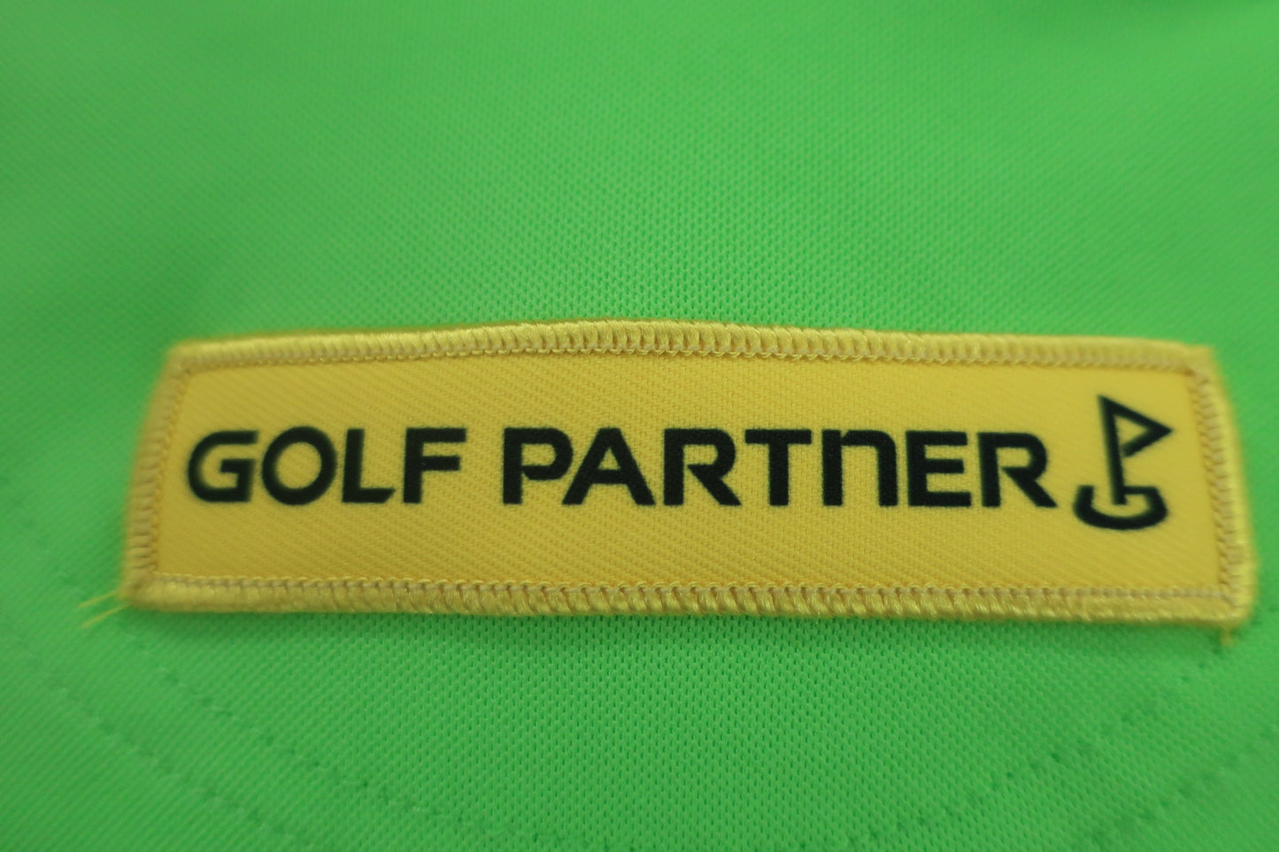 GOLF Partner(ゴルフパートナー) 半袖ポロシャツ 黄緑 メンズ S A-7