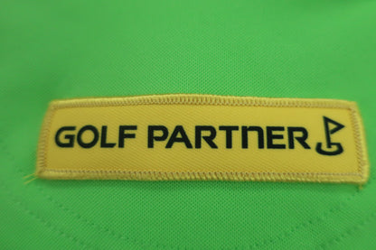 GOLF Partner(ゴルフパートナー) 半袖ポロシャツ 黄緑 メンズ S A-7