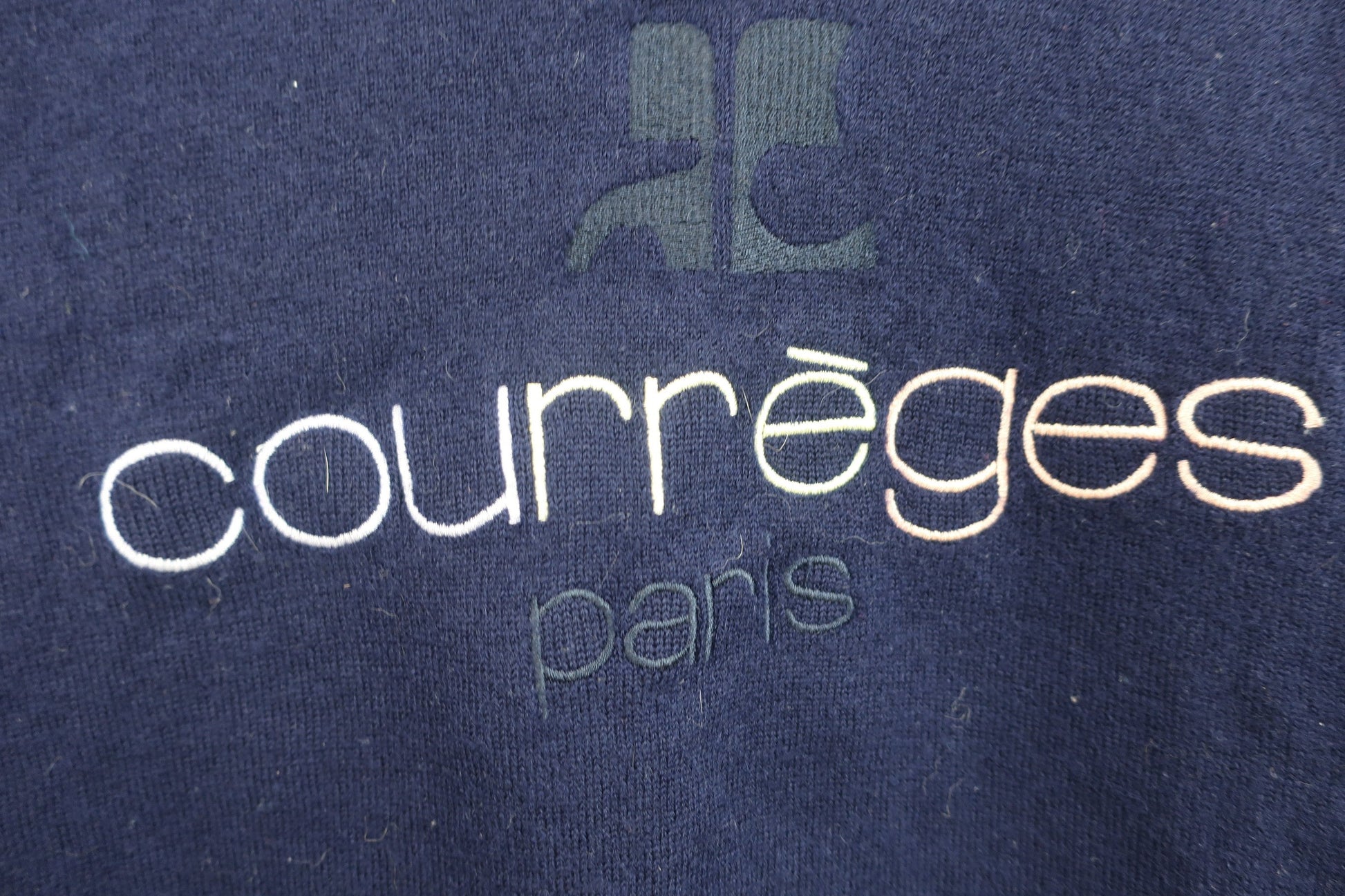 Courreges(クレージュ) セーター ネイビー レディース C-2