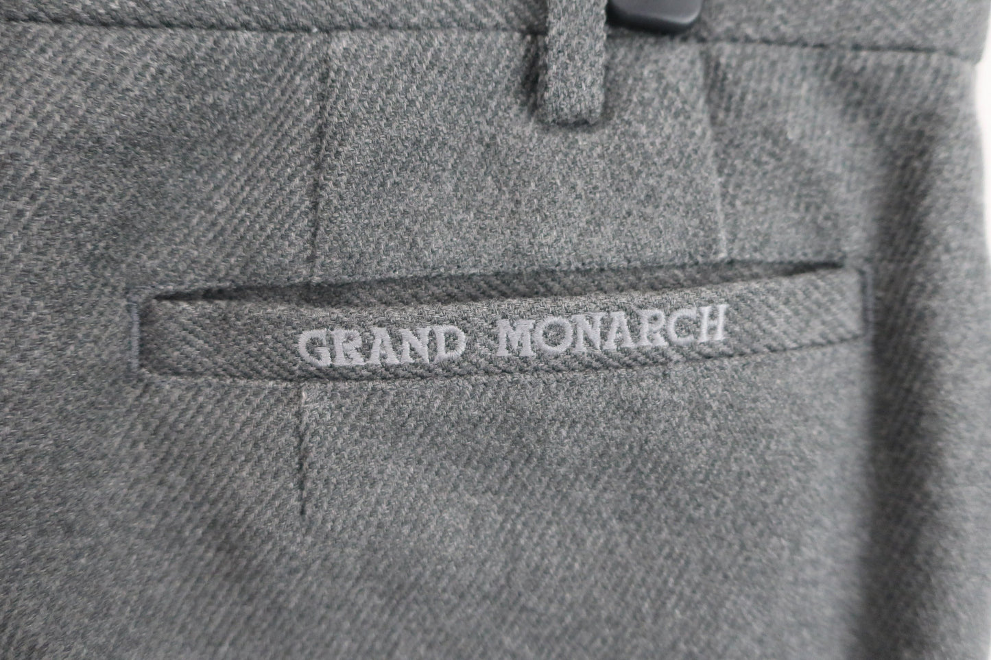 GRAND MONARCH(グランドモナーク) パンツ グレー メンズ B-4