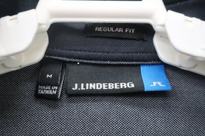 J.LINDEBERG(ジェイ リンドバーグ) ポロシャツ 黒 メンズ M A-3