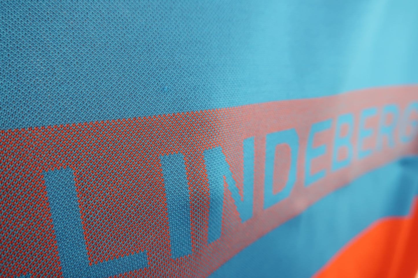 J.LINDEBERG(ジェイ リンドバーグ) ポロシャツ オレンジ水色 メンズ M A-4