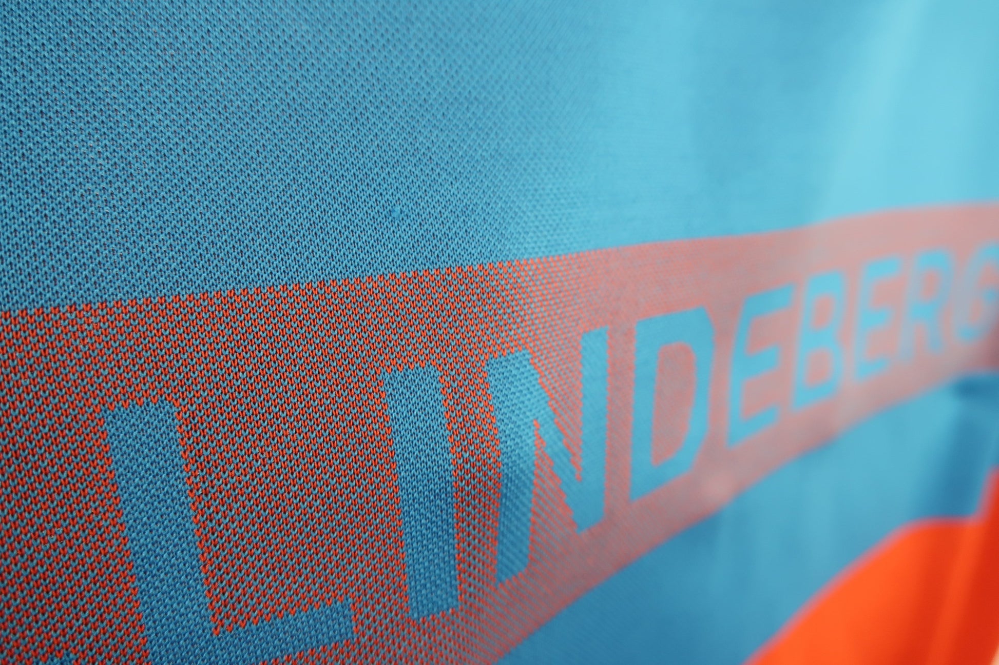 J.LINDEBERG(ジェイ リンドバーグ) ポロシャツ オレンジ水色 メンズ M A-4