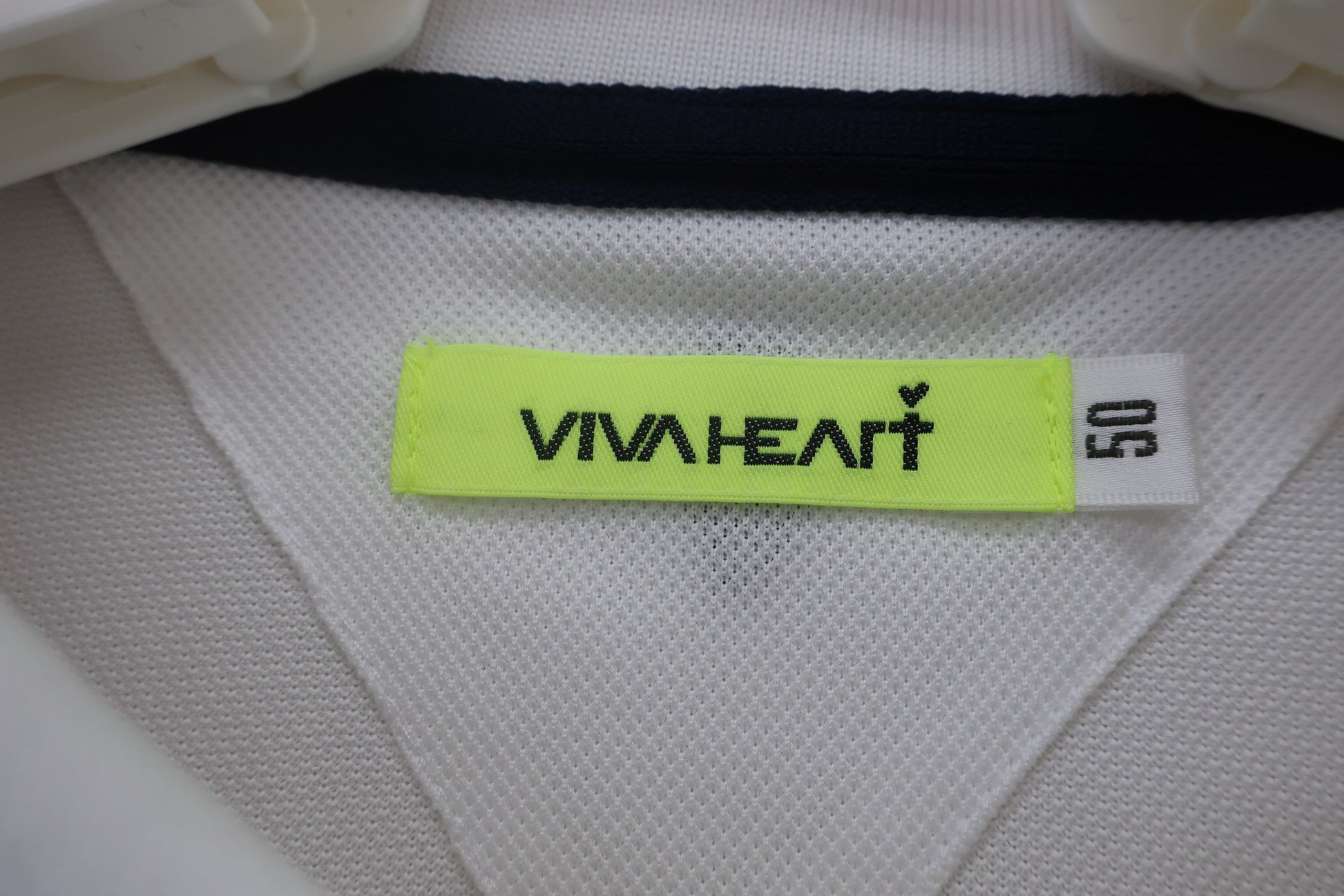 VIVA HEART(ビバハート) ポロシャツ 白 メンズ 50 A-2