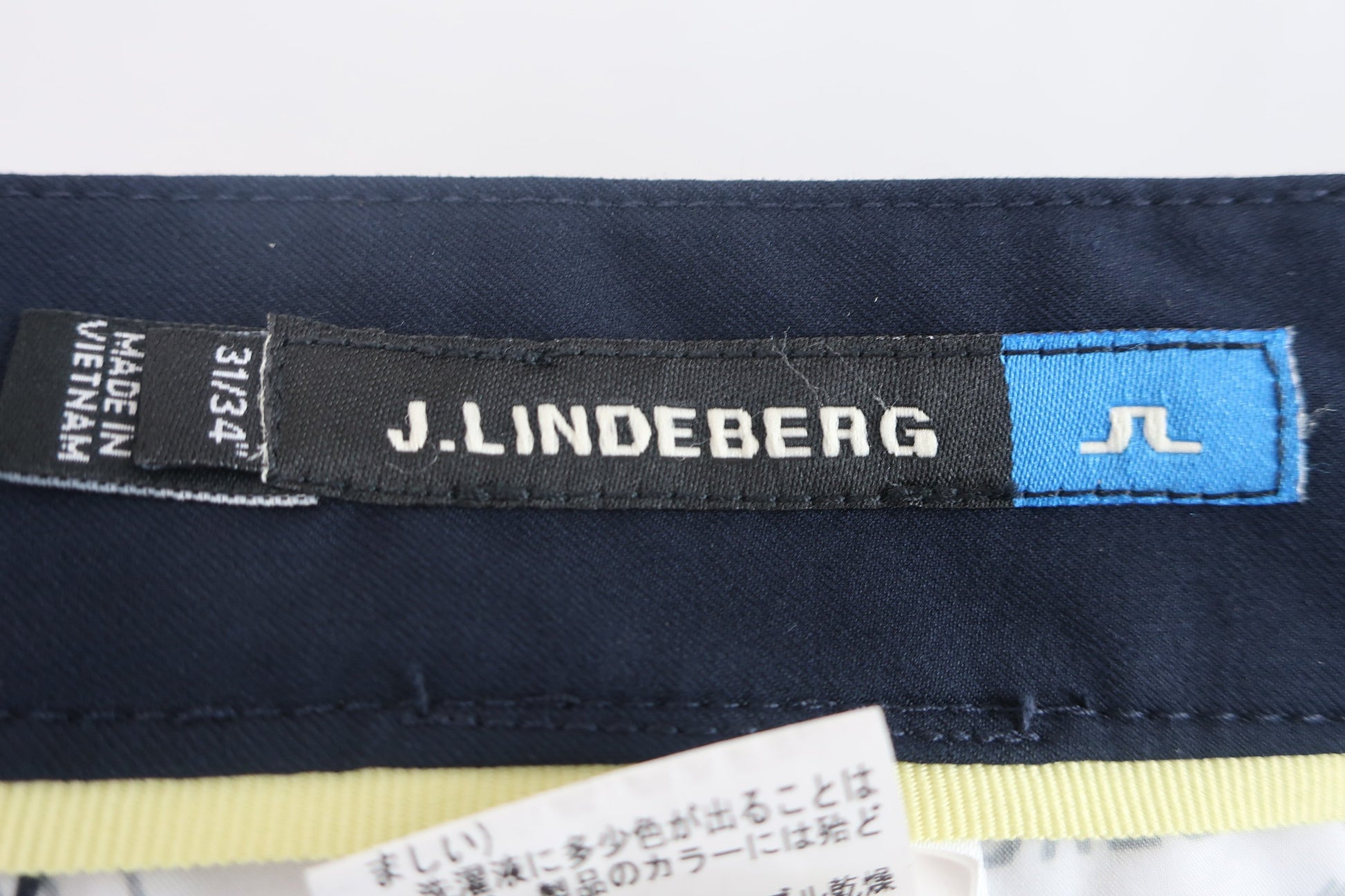 J.LINDEBERG(ジェイ リンドバーグ) パンツ ネイビー メンズ 31/34 A-7